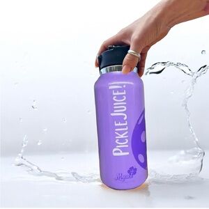 Purple Bath Soak Bottle